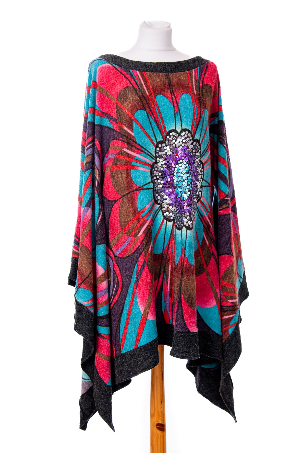 Damen Poncho