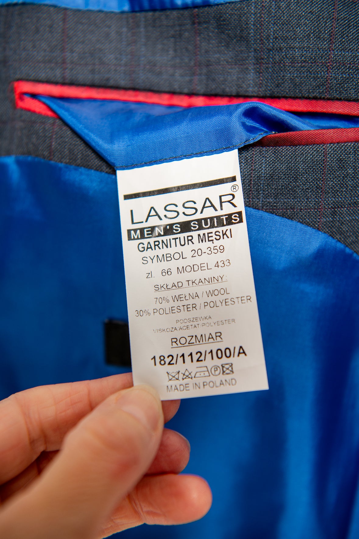 Herren Anzug Lassar