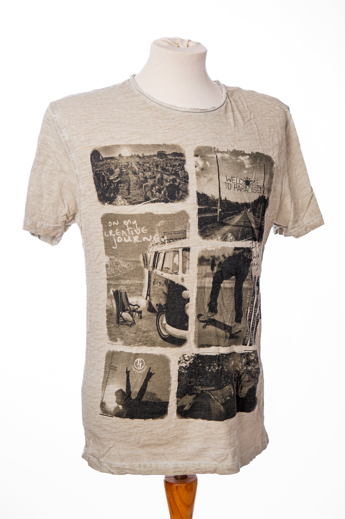 Herren T-Shirt Denim