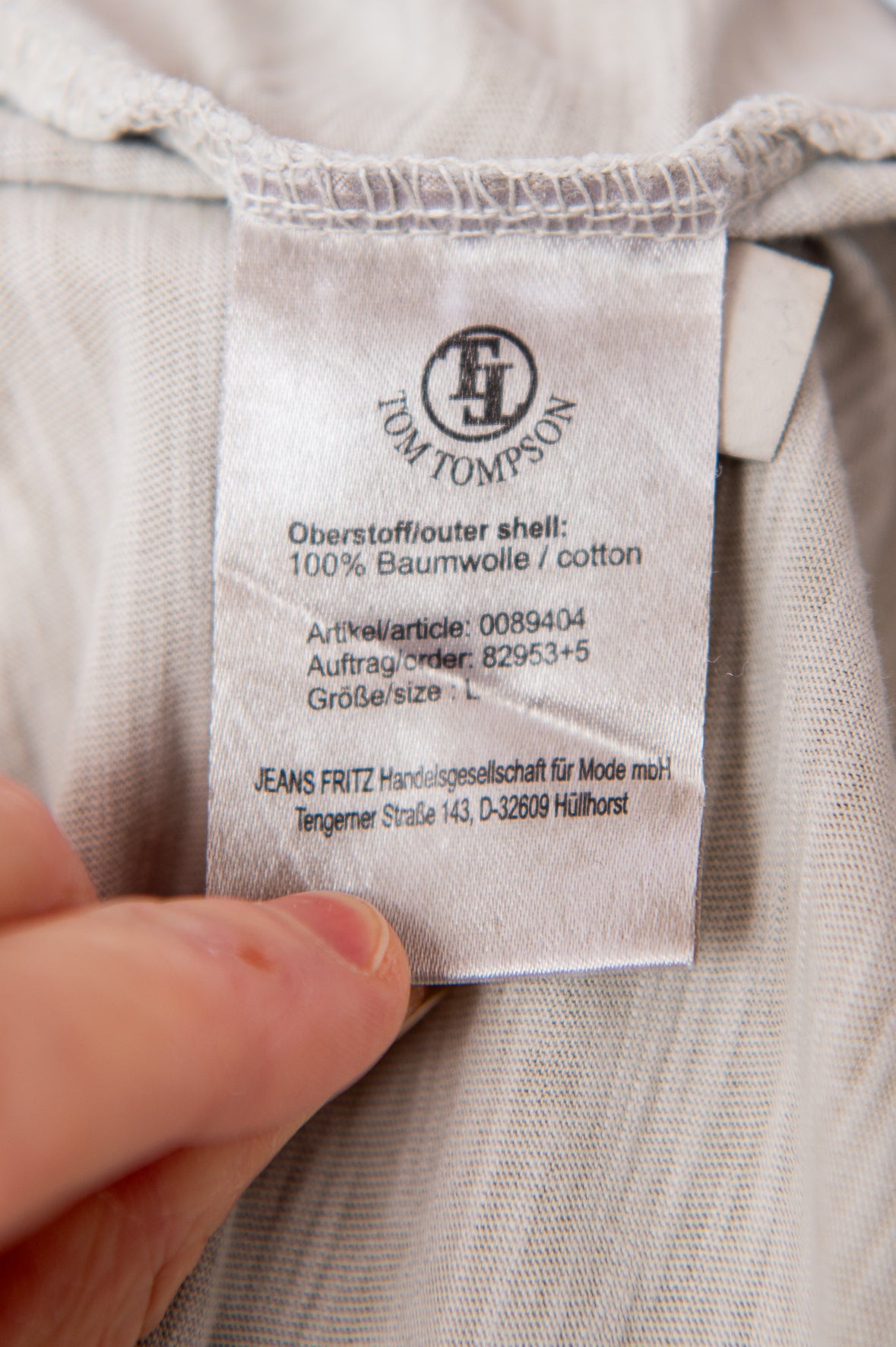 Herren T-Shirt Denim