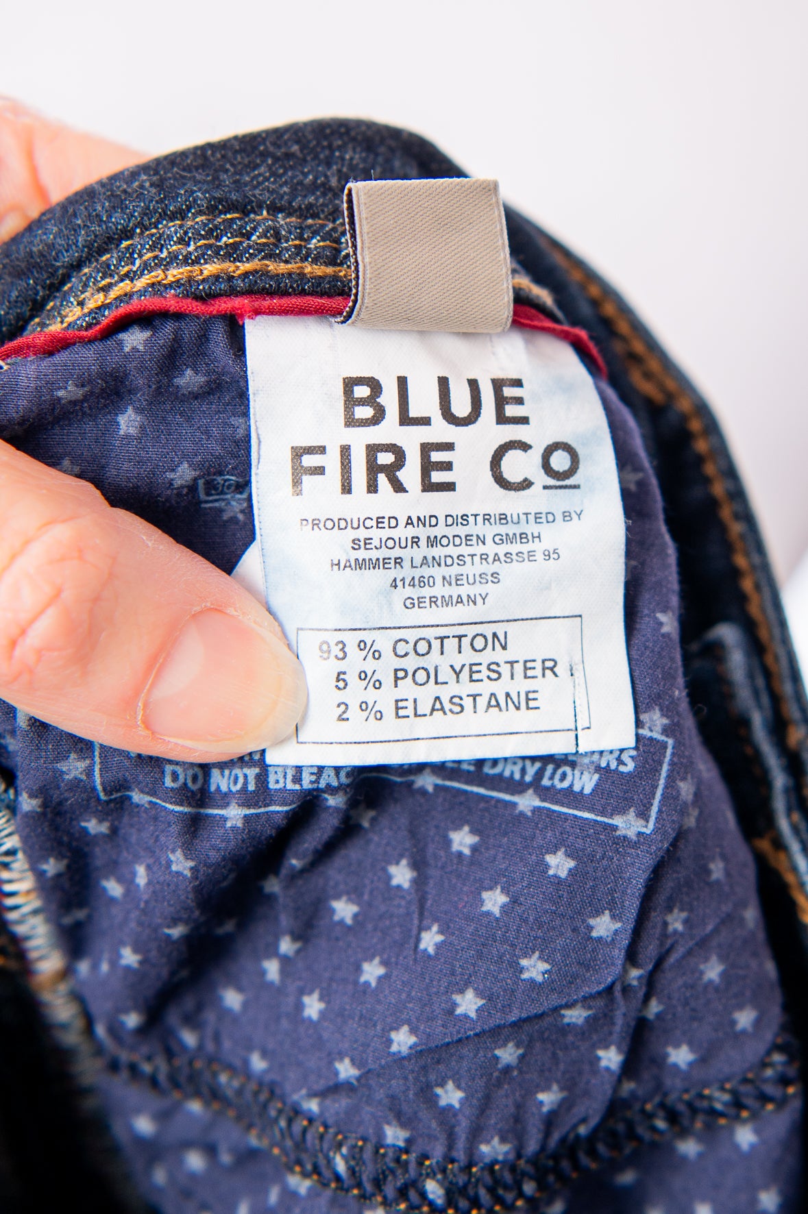 Damen Hose Blue Fire