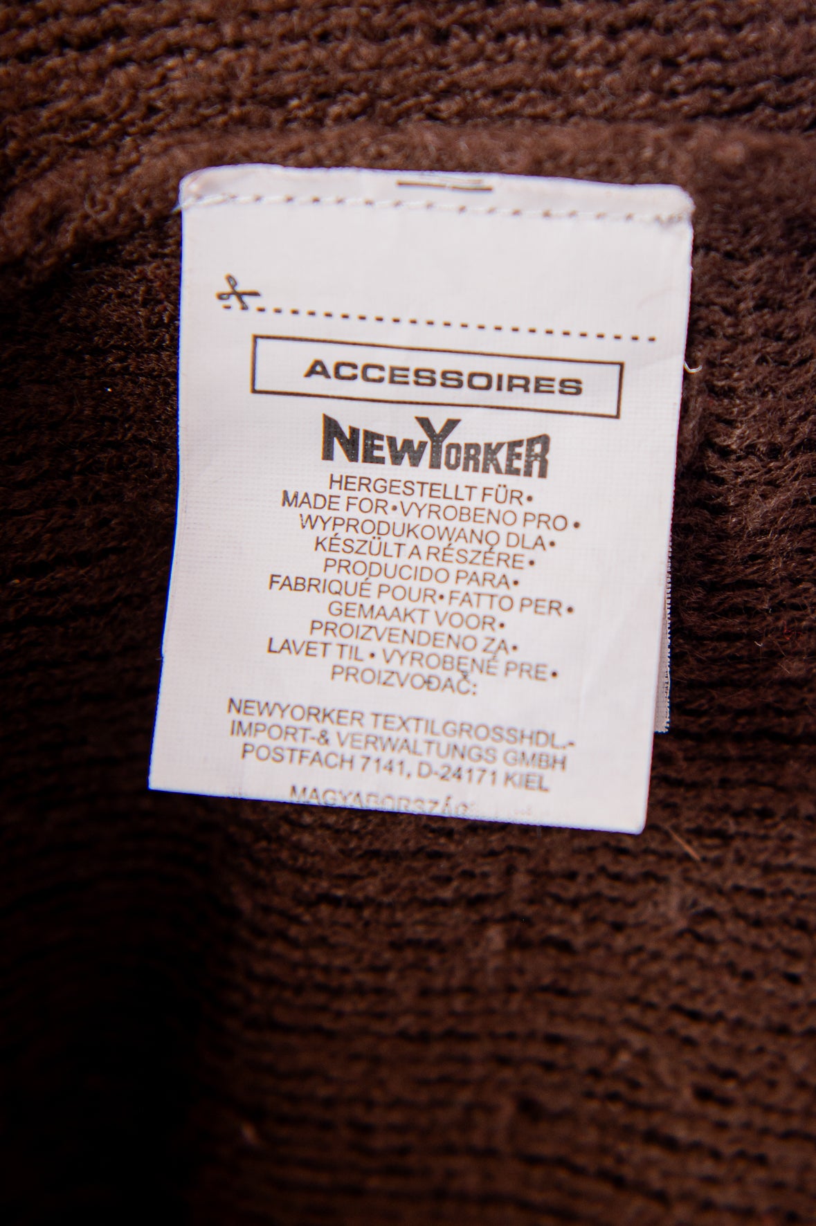 Damen Poncho New Yorker